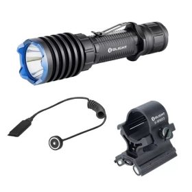   Olight Warrior X Pro Vadász Szett (Lengőkapcsoló, Szerelék)